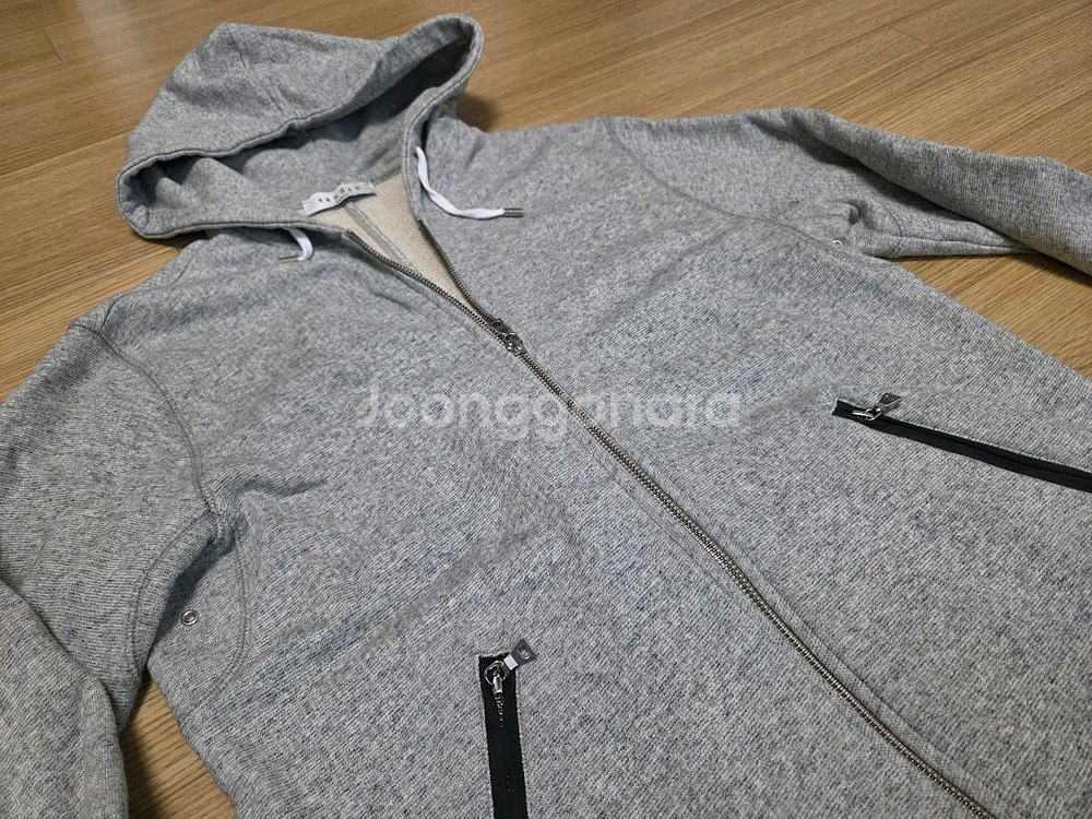 산드로 옴므 베이직 후드 집업--1