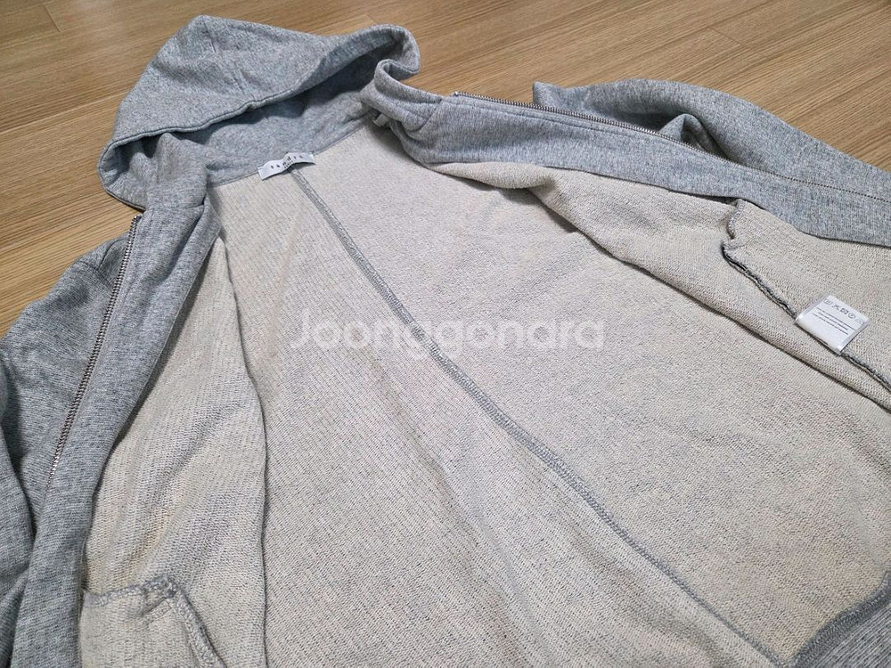 산드로 옴므 베이직 후드 집업--2