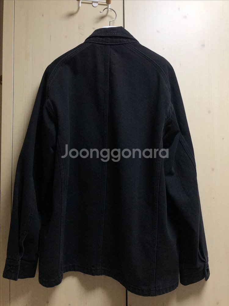 [중고] 일꼬르소 데님 초어 자켓 블랙 / 100 사이--6