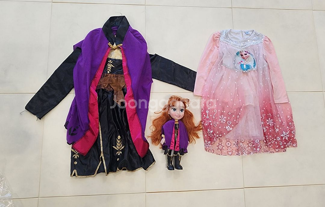 할로윈 코스튬 겨울왕국2 안나 완벽 셋투셋투--6