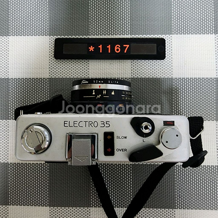 야시카 일렉트로 35 FC 필름카메라 실버바디--1