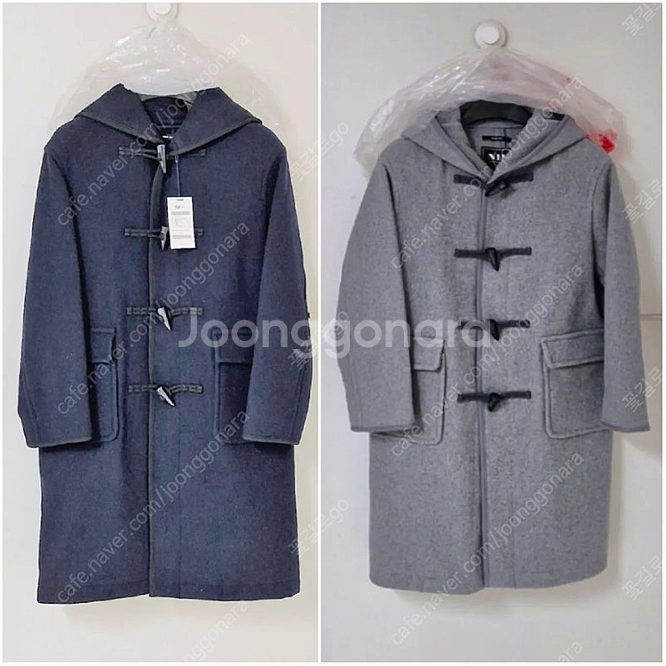 개별(새상품)남녀공용 오버핏 떡볶이 더블롱코트--0