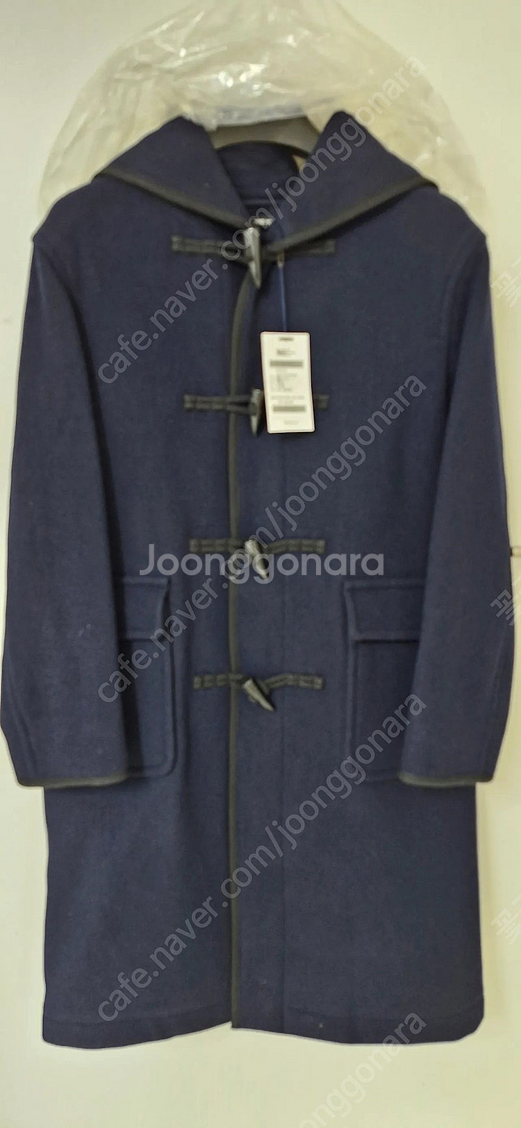 개별(새상품)남녀공용 오버핏 떡볶이 더블롱코트--1