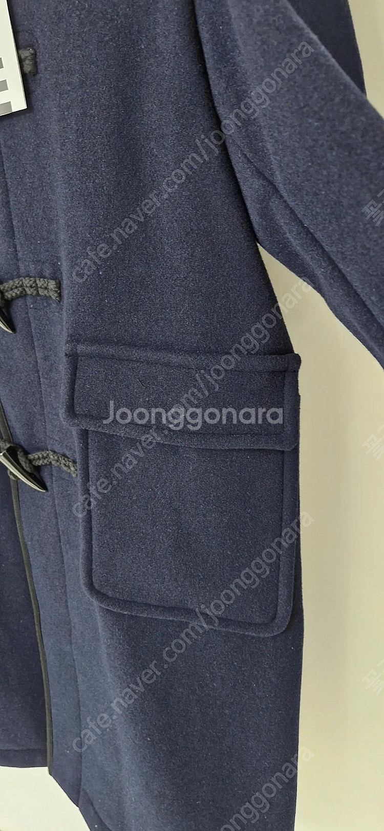 개별(새상품)남녀공용 오버핏 떡볶이 더블롱코트--3