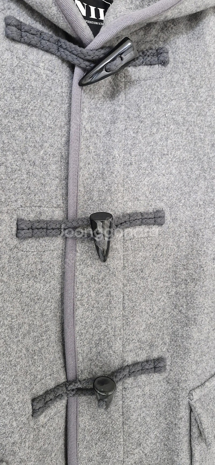 개별(새상품)남녀공용 오버핏 떡볶이 더블롱코트--8