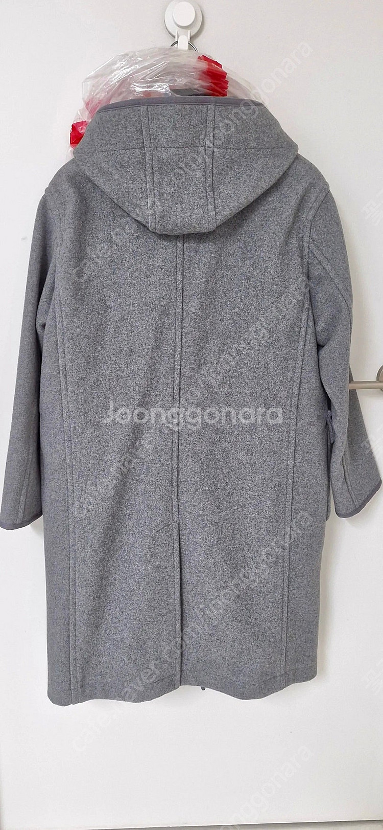 개별(새상품)남녀공용 오버핏 떡볶이 더블롱코트--9