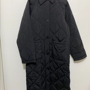 브리엘 퀼팅 롱 패딩