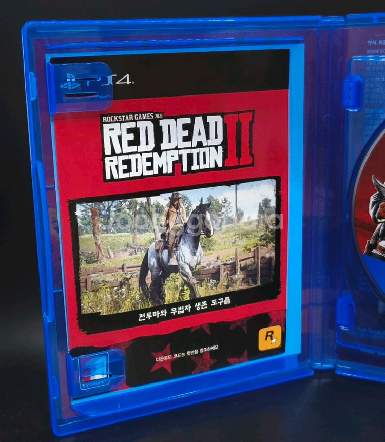 새제품! PS4, 플스4 정발 한글 레드 데드 리뎀션2--5