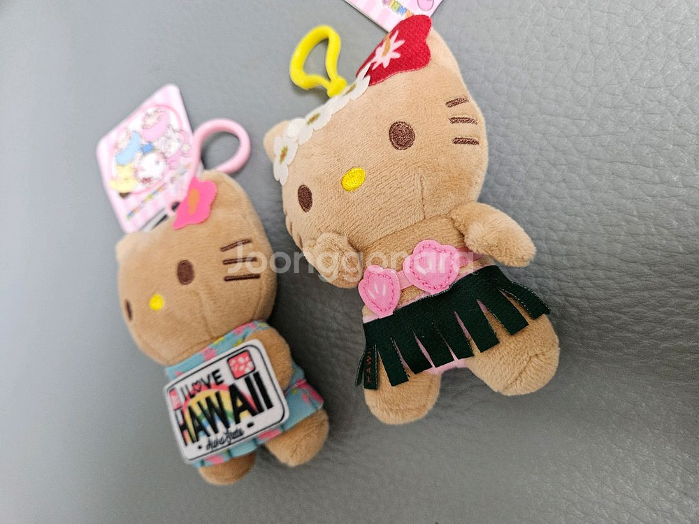 태닝키티 하와이 키링 2개 새제품--2
