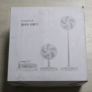 파세코 8인치 무선 캠핑 휴대용 접이식 써큘레이터 네오