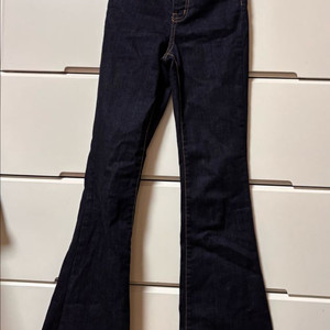 배드블러드 하이웨스트 부츠컷 데님 진청 1