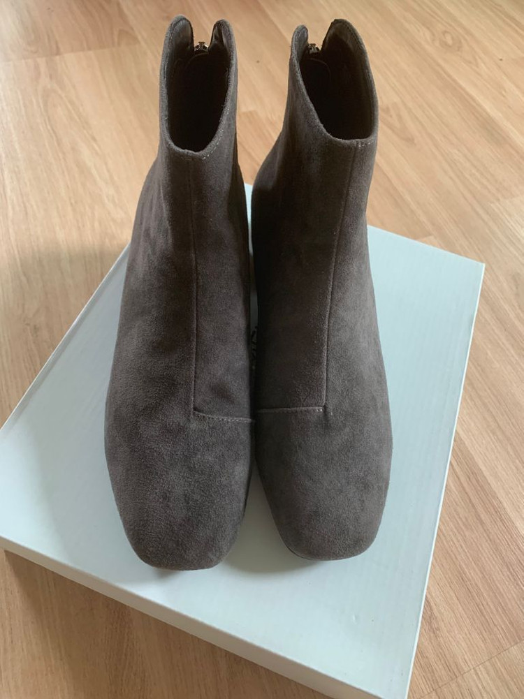 포멜카멜레 천연 가죽 부츠 그레이 240 이미지