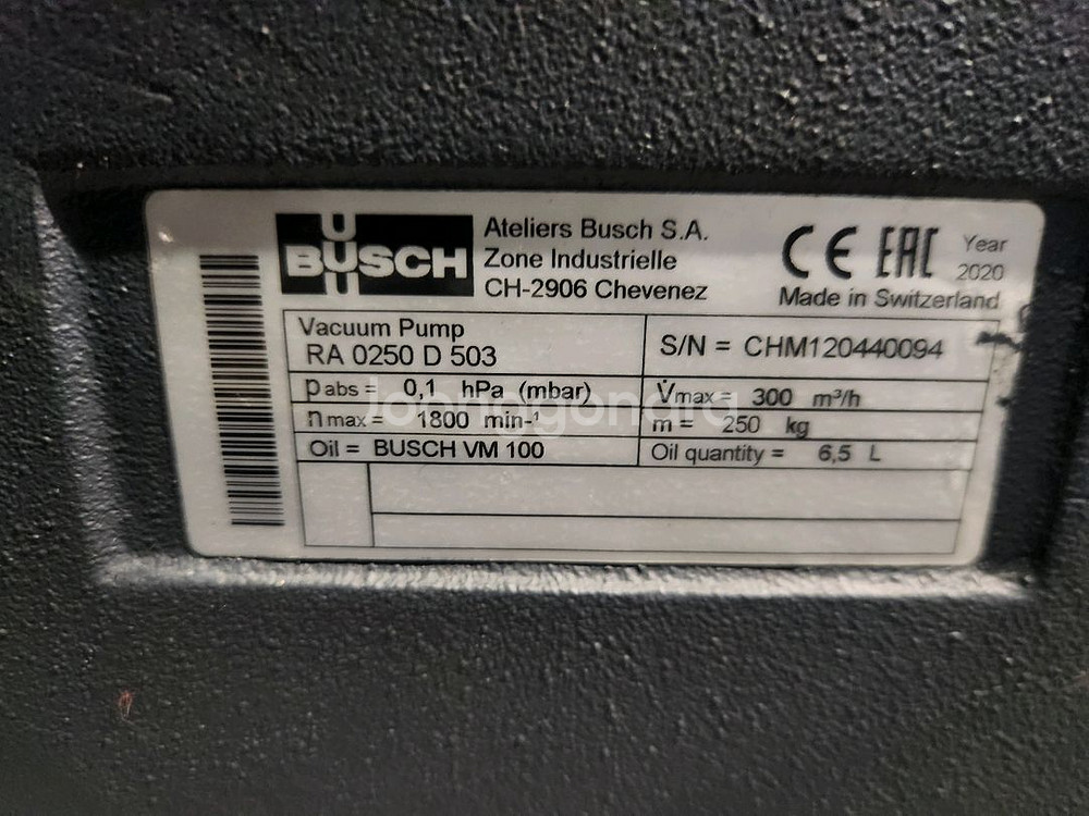 RA 0250D 503 진공펌프 BUSCH 부시 부쉬--0