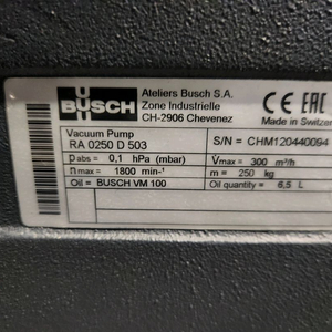 RA 0250D 503 진공펌프 BUSCH 부시 부쉬