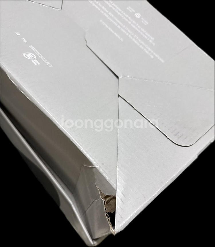 뉴발란스 992 그레이 295 사이즈--1