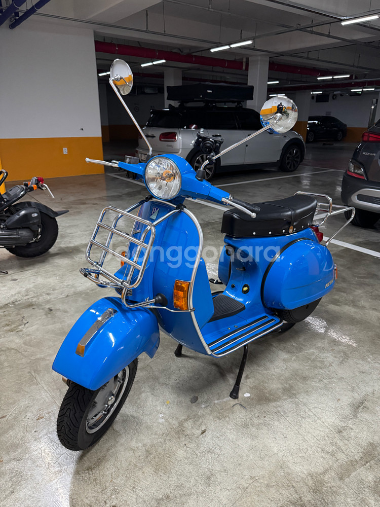 2007 베스파 px125 파본블루 판매합니다--0