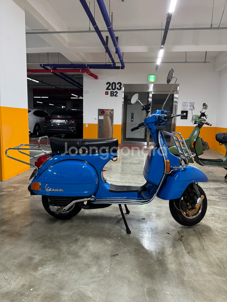 2007 베스파 px125 파본블루 판매합니다--5