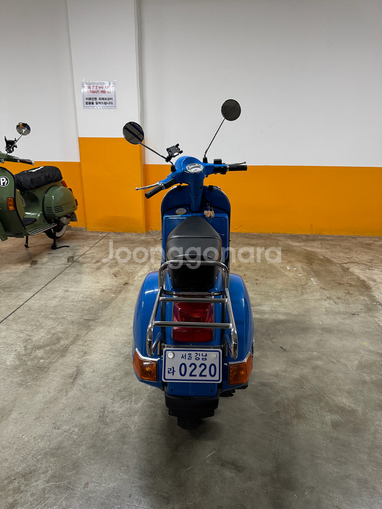2007 베스파 px125 파본블루 판매합니다--4