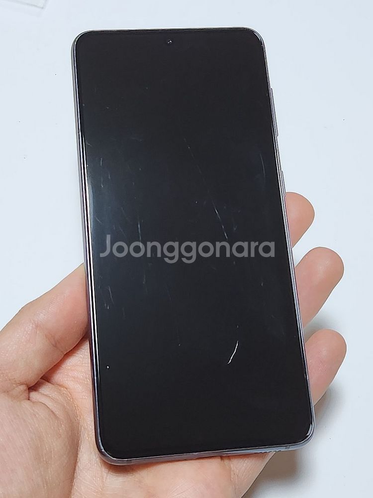 갤럭시S21 256G 블랙 공기계 12876--1