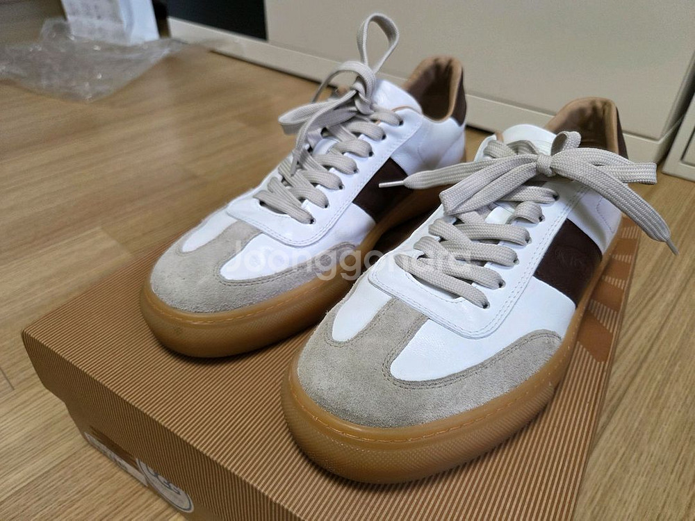 토즈 멀티 컬러 스웨이드 레더 스니커즈--2