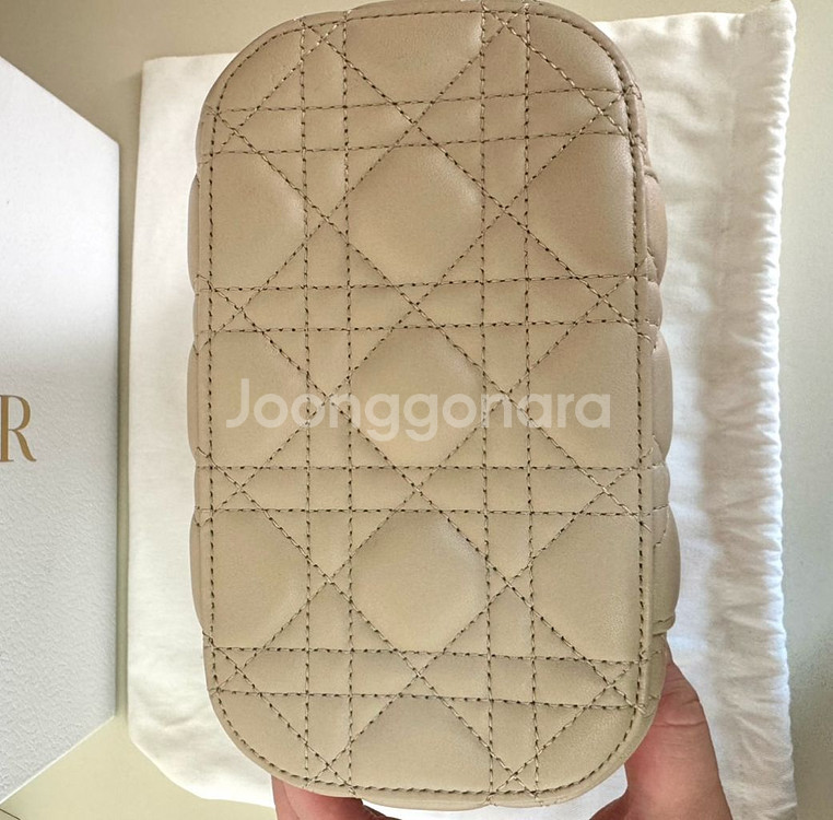 디올 베니티백 (풀박) 거의 새제품--5