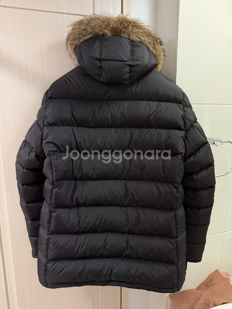 [6] 22 / 23 몽클레어 클루니 패딩 블랙 리얼퍼--1