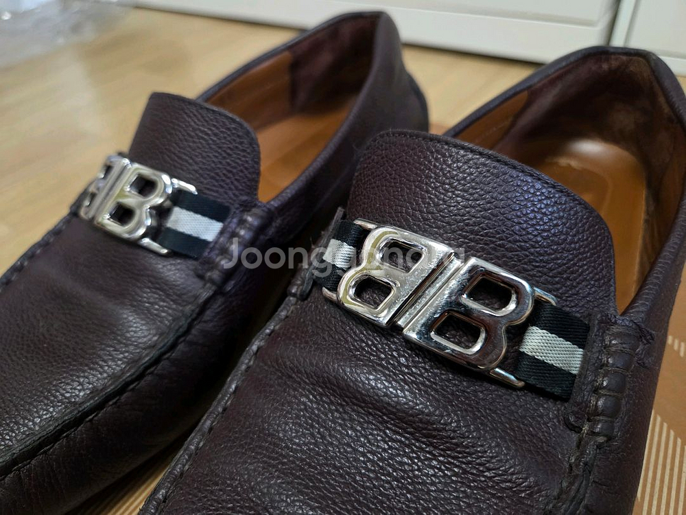 BALLY 발리 PISAN 삼선 드라이빙 로퍼--2