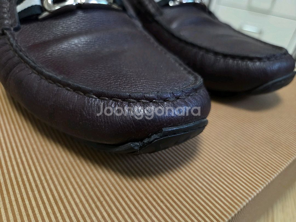 BALLY 발리 PISAN 삼선 드라이빙 로퍼--4