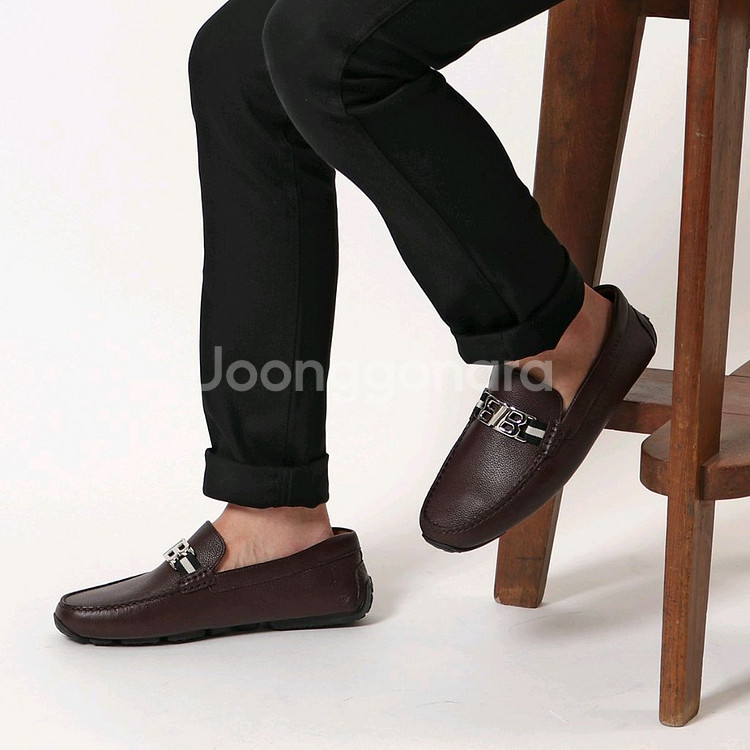 BALLY 발리 PISAN 삼선 드라이빙 로퍼--8