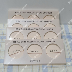 헤라 글로우 쿠션 퍼프 1세트(3개입)당 가격입니다