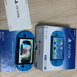 소니 PS VITA 2세대 PS비타 아쿠아블루