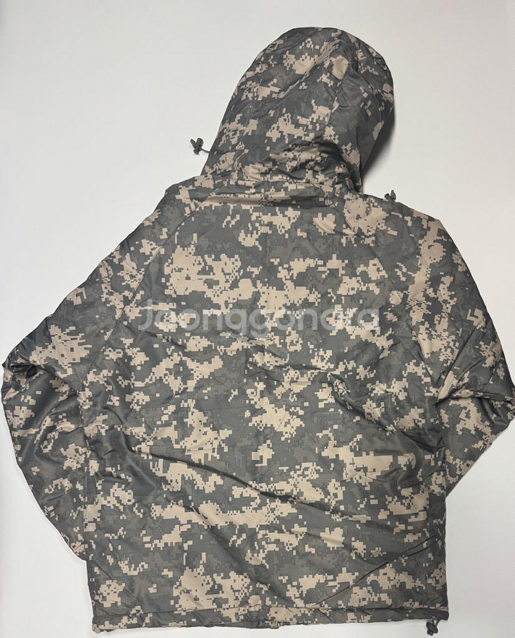 SP 사우스플레이 밀리터리 오버핏 카모 후드 점퍼 L--1