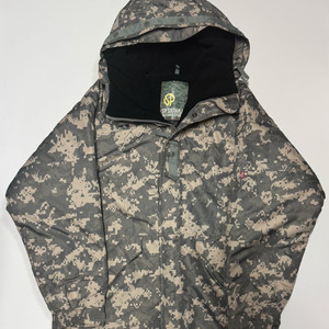 SP 사우스플레이 밀리터리 오버핏 카모 후드 점퍼 L