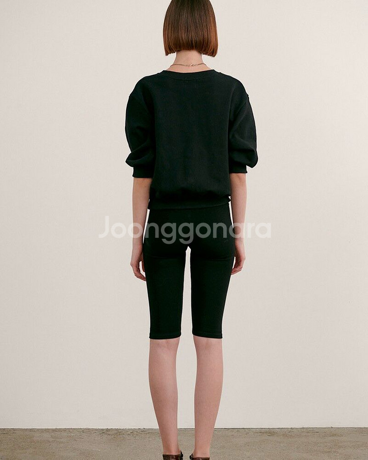 시눈 SINOON 하프 슬리브 스웻셔츠--4