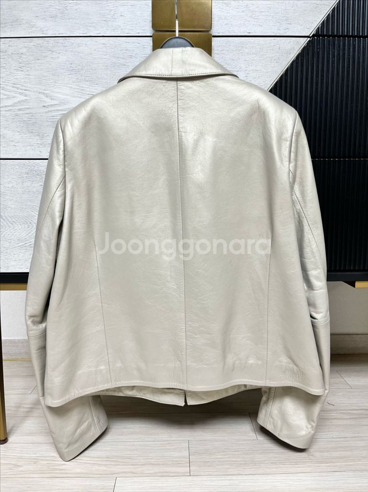 [55] 김서룡 이태리 양가죽 크롭 자켓--4