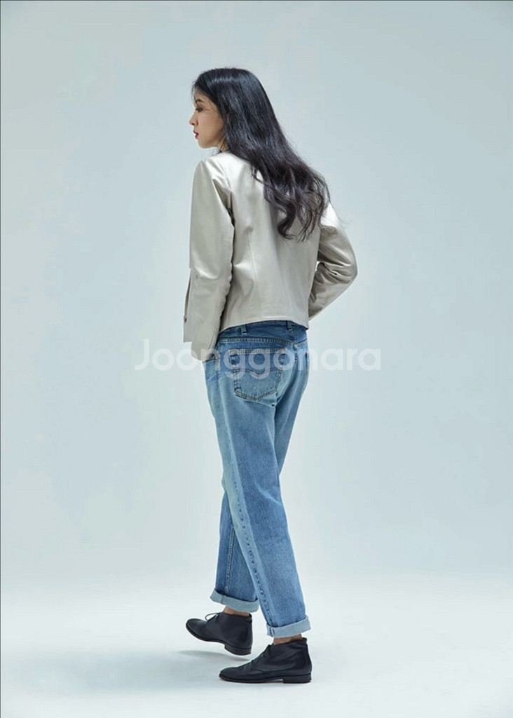 [55] 김서룡 이태리 양가죽 크롭 자켓--2