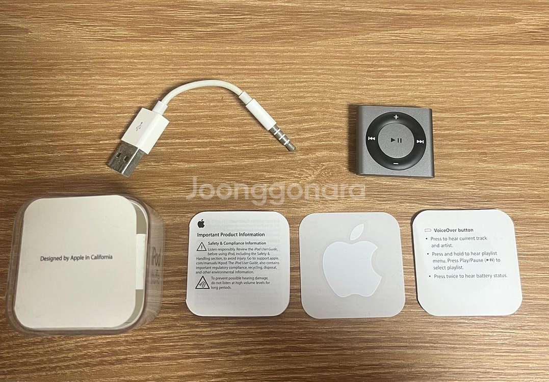 아이팟 셔플 4세대 스페이스 그레이--0