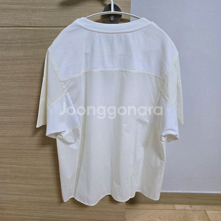 구호(KUHO) 와이드 슬리브 저지 레이어드 티셔츠--4