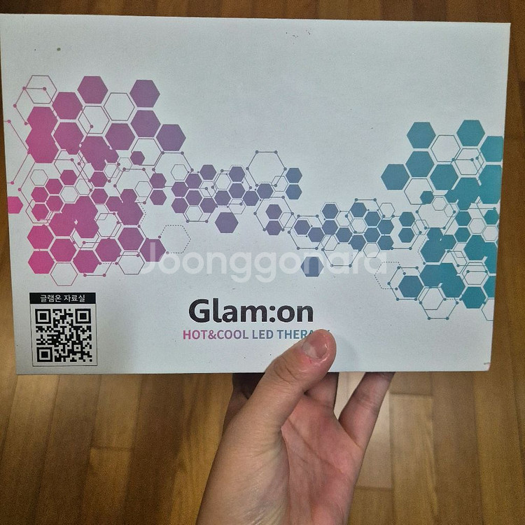 글램온 냉온 갈바닉 LED 피부마사지기 5.8->4만원--4