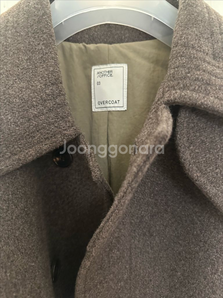 어나더오피스 보이저 발마칸코트 밍크 3사이즈--1