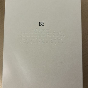 BTS 방탄소년단 BE 앨범