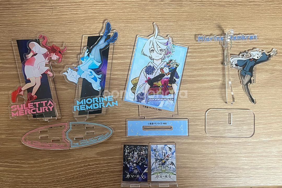 수성의 마녀 아크릴 굿즈--0