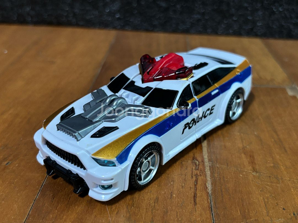 또봇v 기간트v 경찰차 피규어 장난감 파츠 인테리어 소--0