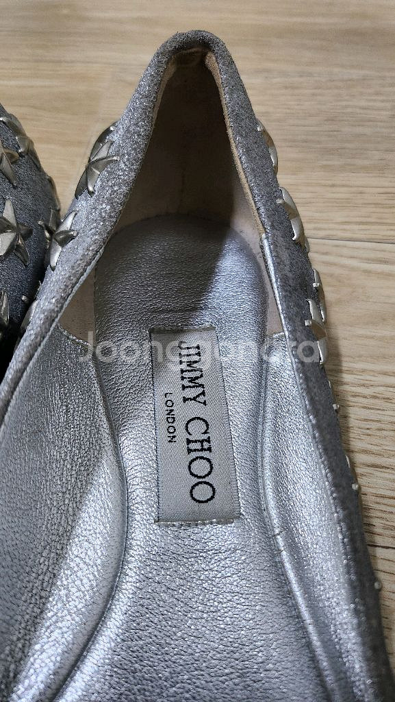JIMMY CHOO 지미추 플랫슈즈 38 245 250--1
