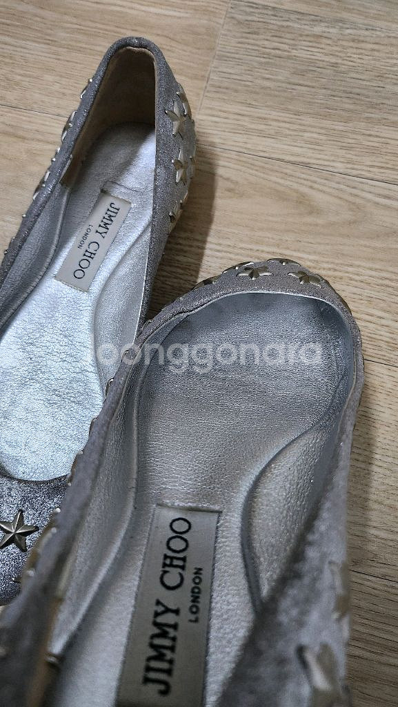 JIMMY CHOO 지미추 플랫슈즈 38 245 250--2