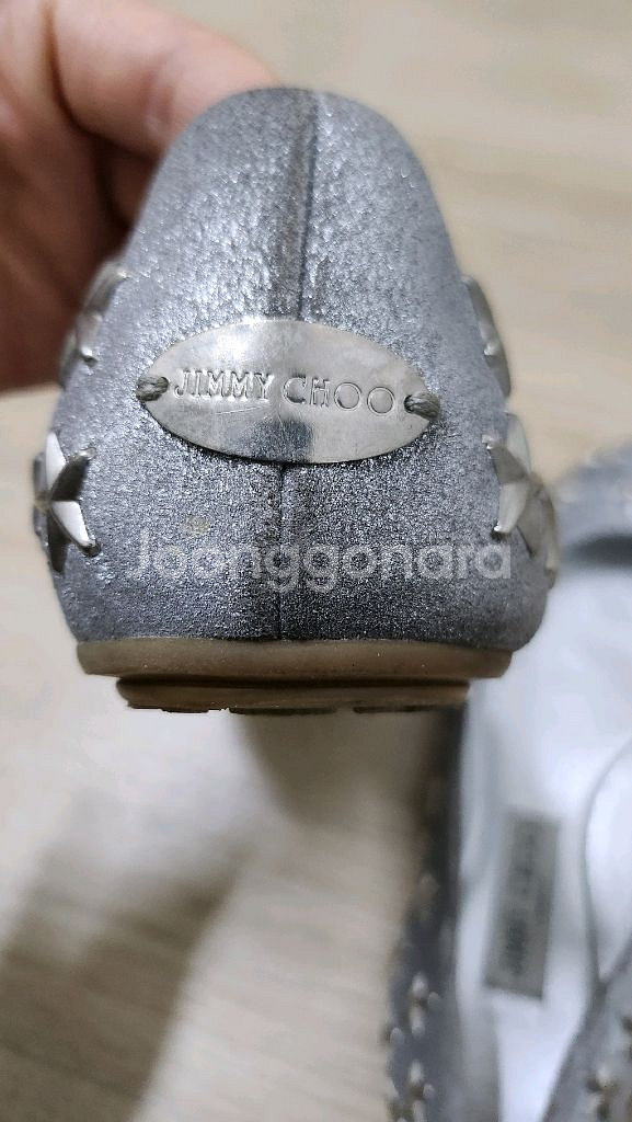 JIMMY CHOO 지미추 플랫슈즈 38 245 250--3