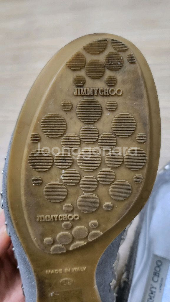 JIMMY CHOO 지미추 플랫슈즈 38 245 250--7