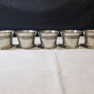 Royal Selangor 주석 & 소주잔 5개