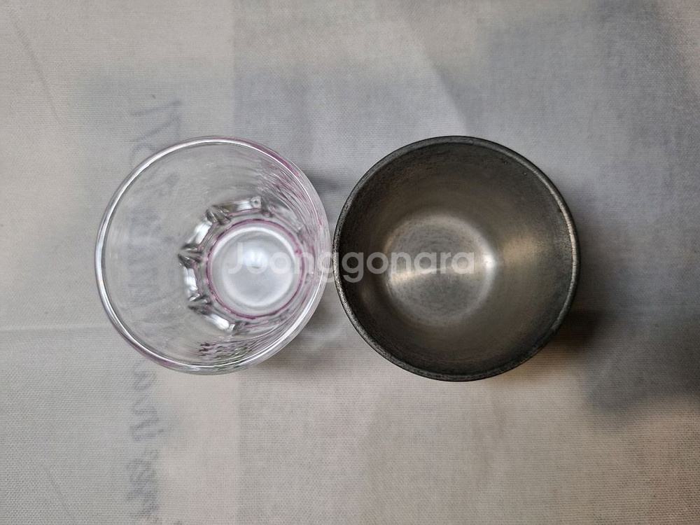 Royal Selangor 주석 & 소주잔 5개--6