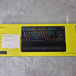 커세어 K70 RGB CORE TKL 무선 저소음 은축